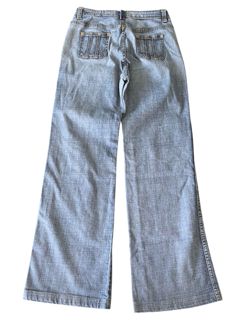 Vintage ST. JOHN SPORT High Rise Wide Leg Jeans (6)